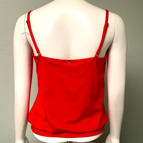 Two Piece Tankini Bathing Suit Jantzen Top & SeaFolly Australia Bottoms Size 10 - Picture 3 of 17